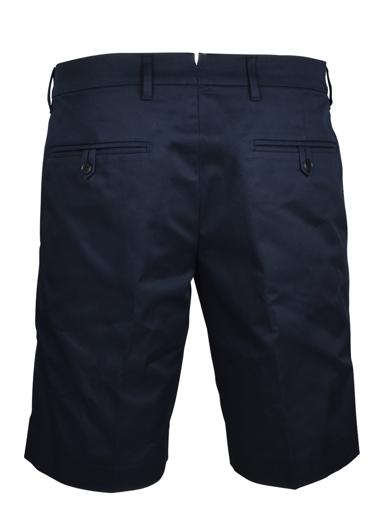 ショートパンツ チノ バミューダ ショーツ Prada ダークブルー 男