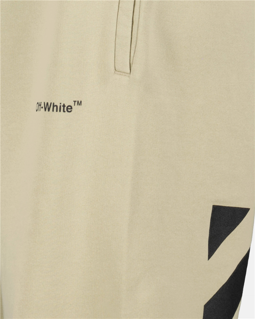 ショートパンツ Diag バミューダショーツ Off-White ベージュ 男