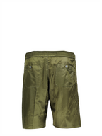 Shorts Bermuda en coton Alexander McQueen Verde Homme