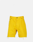 Shorts Bermuda en denim Saint Laurent Amarelo Homme