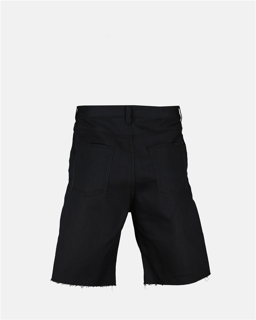 Shorts Bermuda en denim Saint Laurent Preto Homme