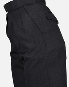 Shorts Bermuda en laine Maison Margiela Negro Femme