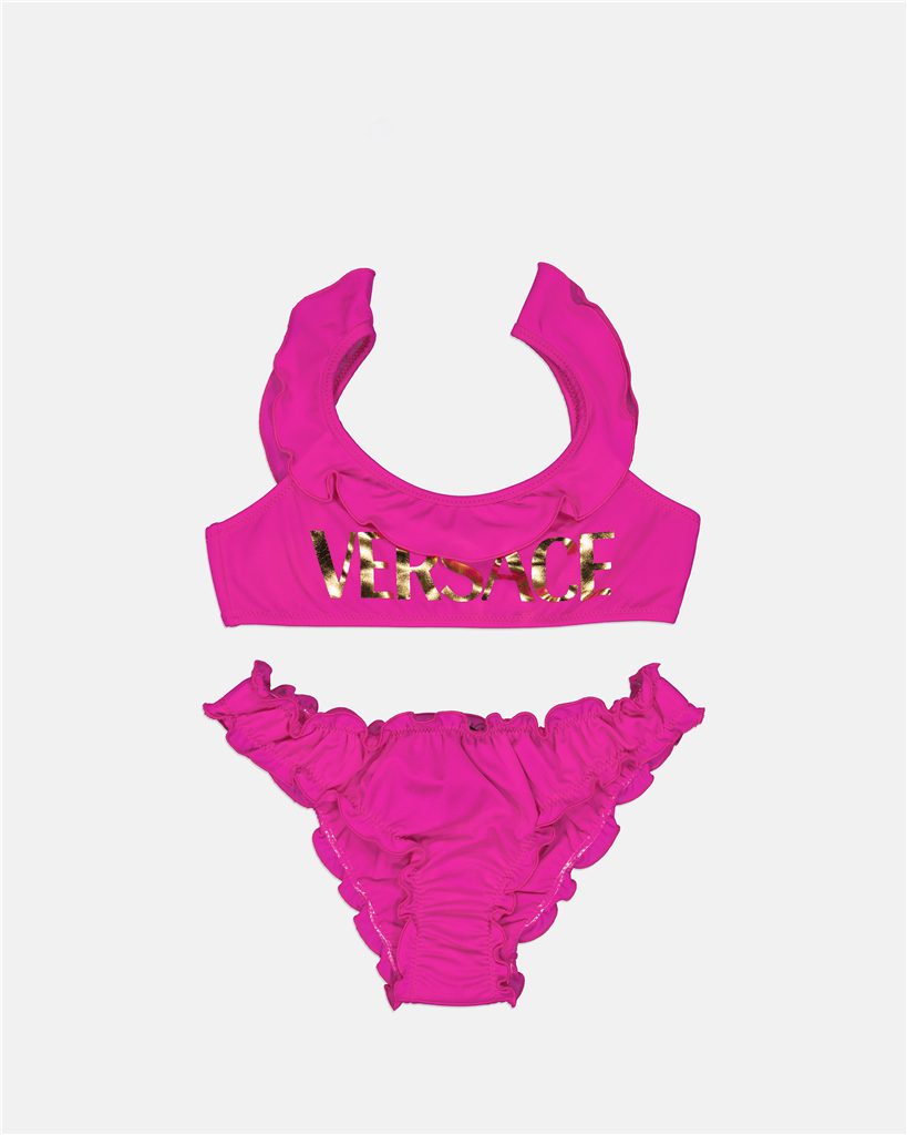Clothing Logo bikini Versace Pink Kids