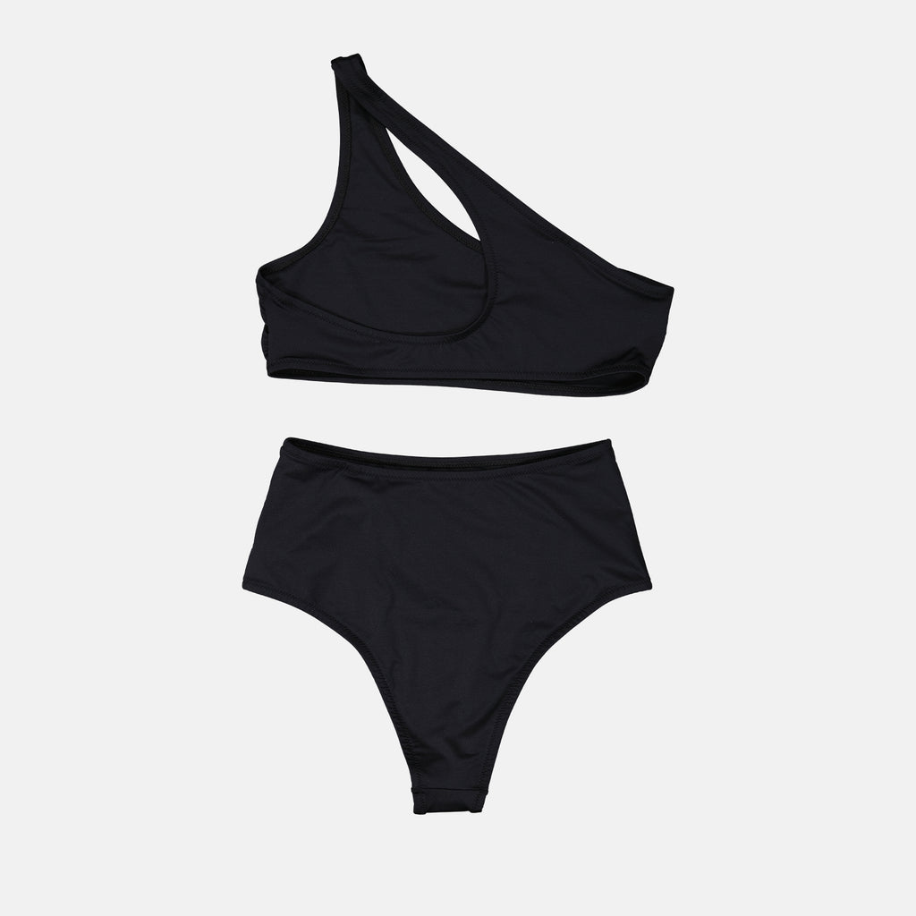 Moda praia Bikini Off Stamp Off-White Preto Femme