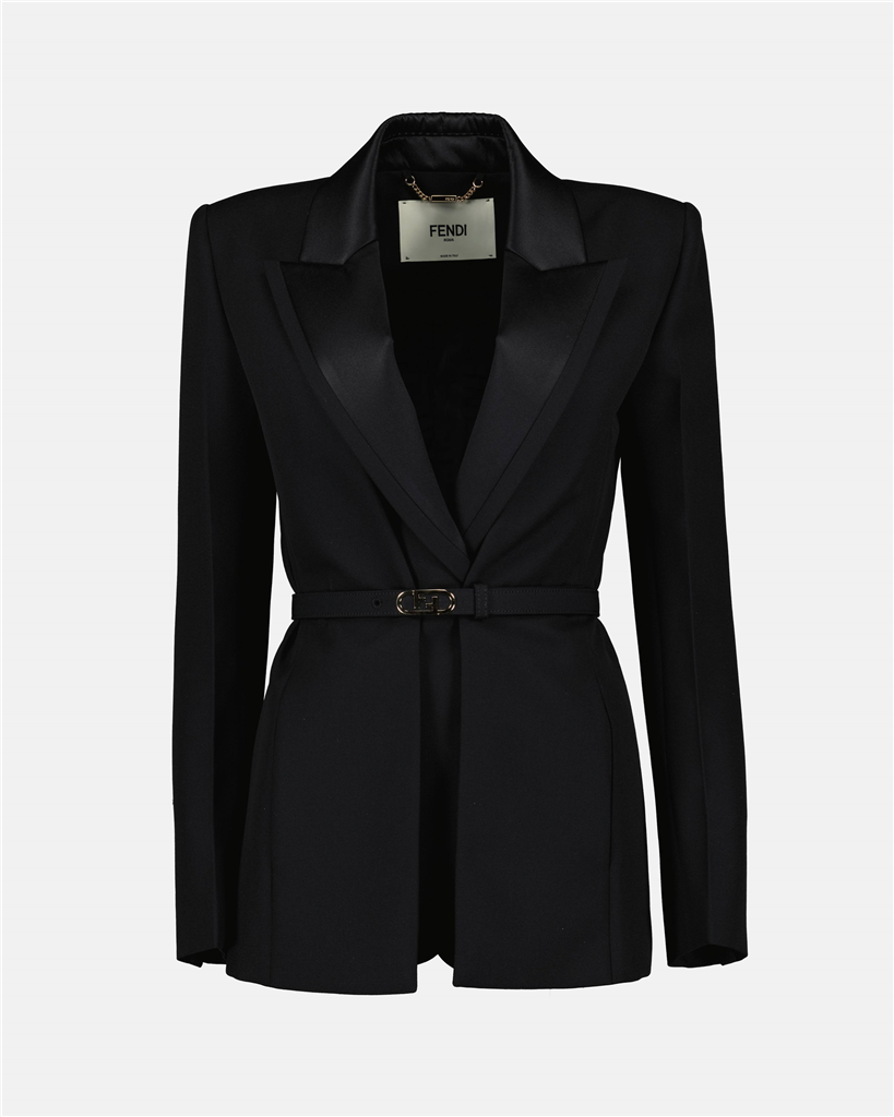 ジャケット ブレイザー・オロック Fendi 黒 Femme