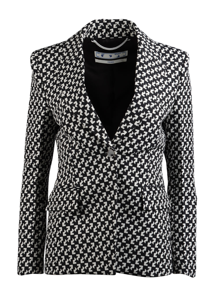 Jackets Arrow Blazer Off-White Black Femme