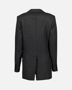 Casacos Blazer de Lã Ami PARIS Cinza Unisexo