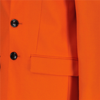 Chaquetas Blazer de Lana Ami PARIS Naranja Unisex