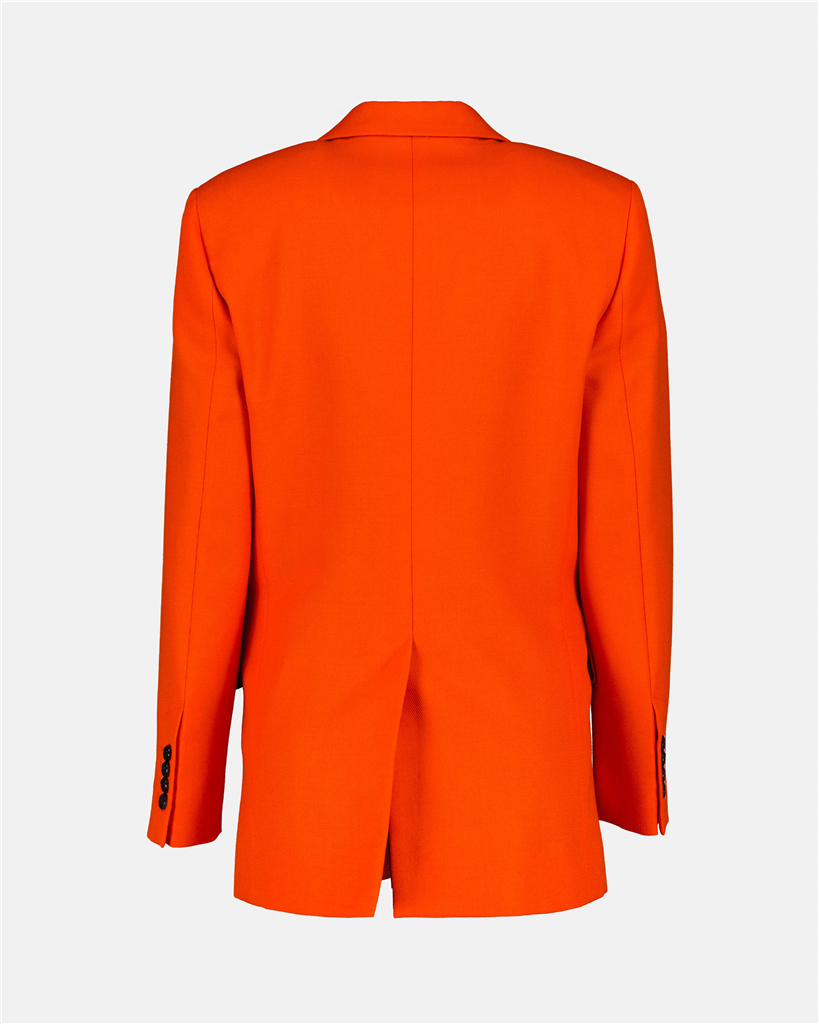 Chaquetas Blazer de Lana Ami PARIS Naranja Unisex