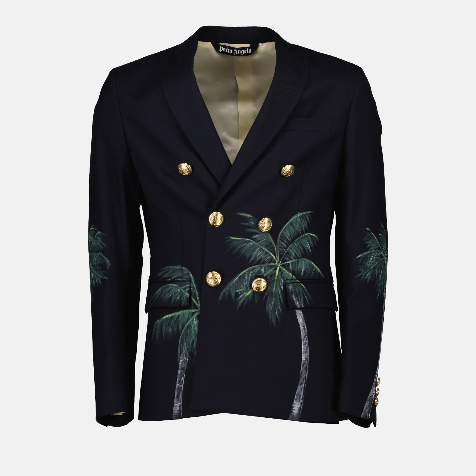 Chaquetas Blazer Palms Classic Palm Angels azul oscuro Hombres