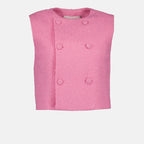 Blazer sans manches en laine