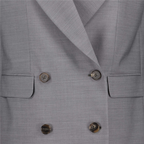 ジャケット ノースリーブブレザー Alexander McQueen グレー 女性