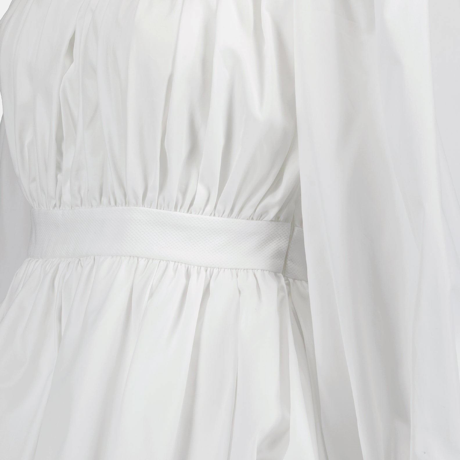 Tops Blouse à col bardot Alexander McQueen Blanco Femme