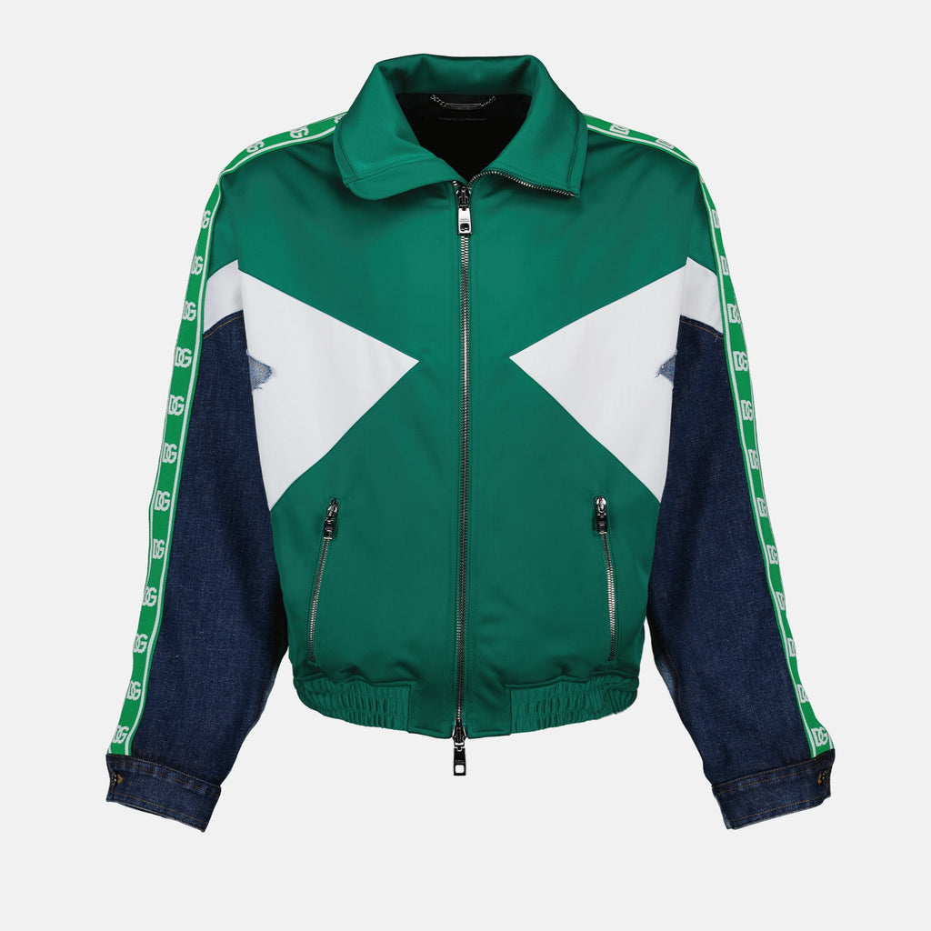 Chaquetas Blouson bi-matière Dolce & Gabbana Verde Homme