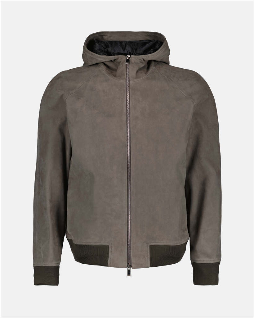 Mäntel Bomber en cuir Dior Braun Homme