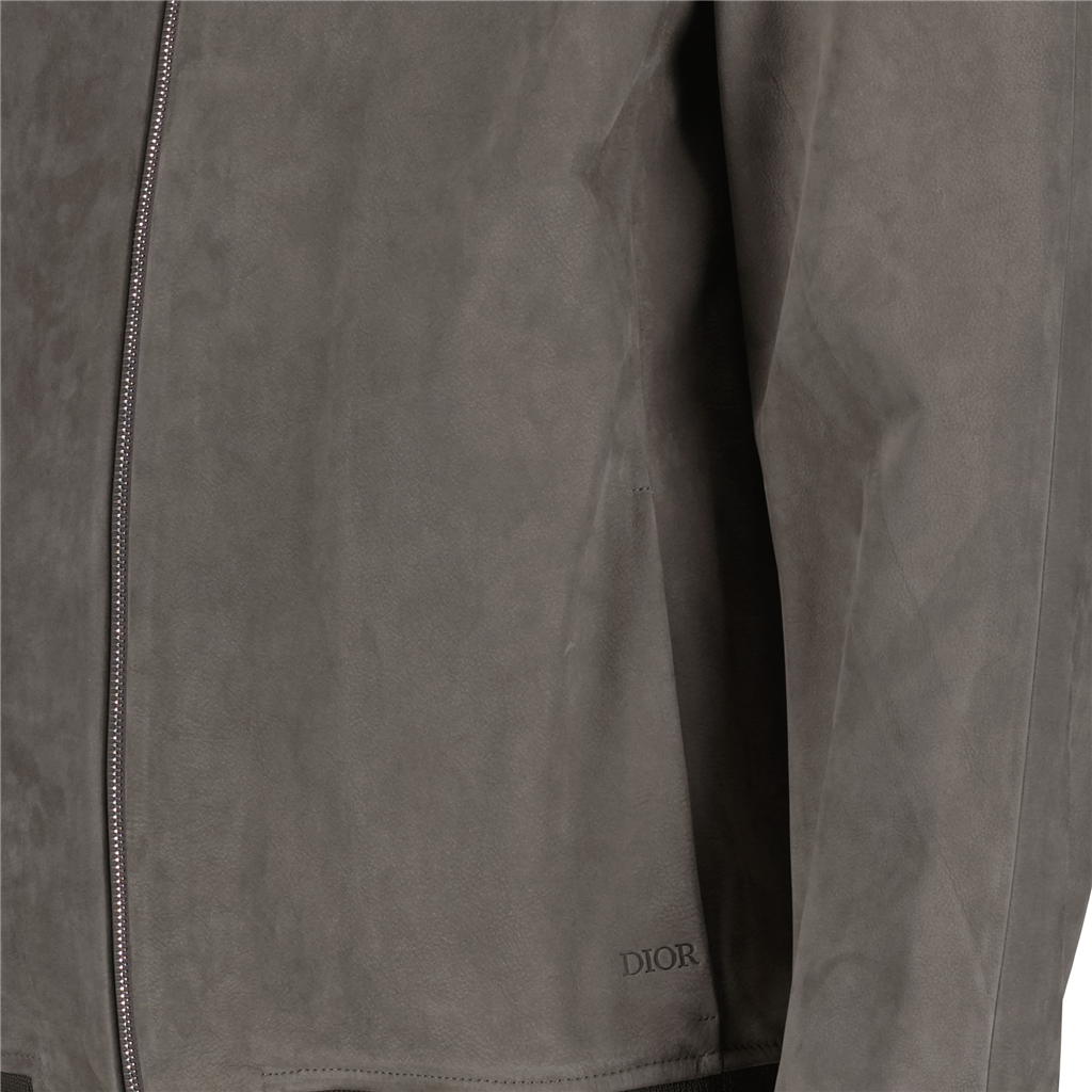 Mäntel Bomber en cuir Dior Braun Homme