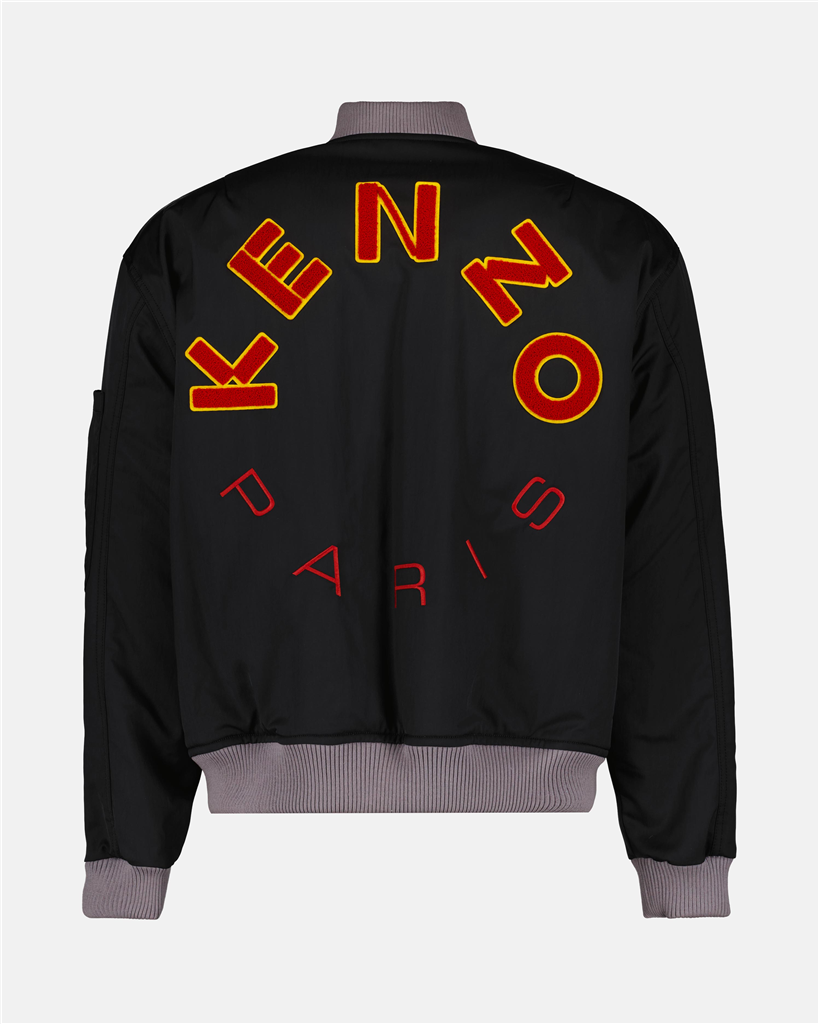 Jackets K logo bomber jacket Kenzo Black Homme