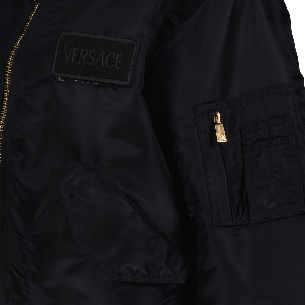 Chaquetas Blouson bomber Versace Negro Homme