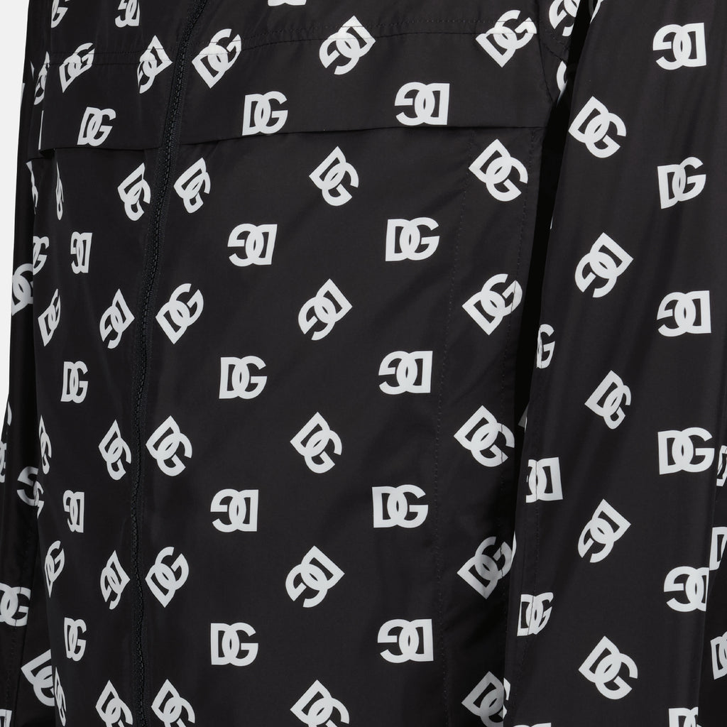 Chaquetas Blouson à logo DG Dolce & Gabbana Negro Homme