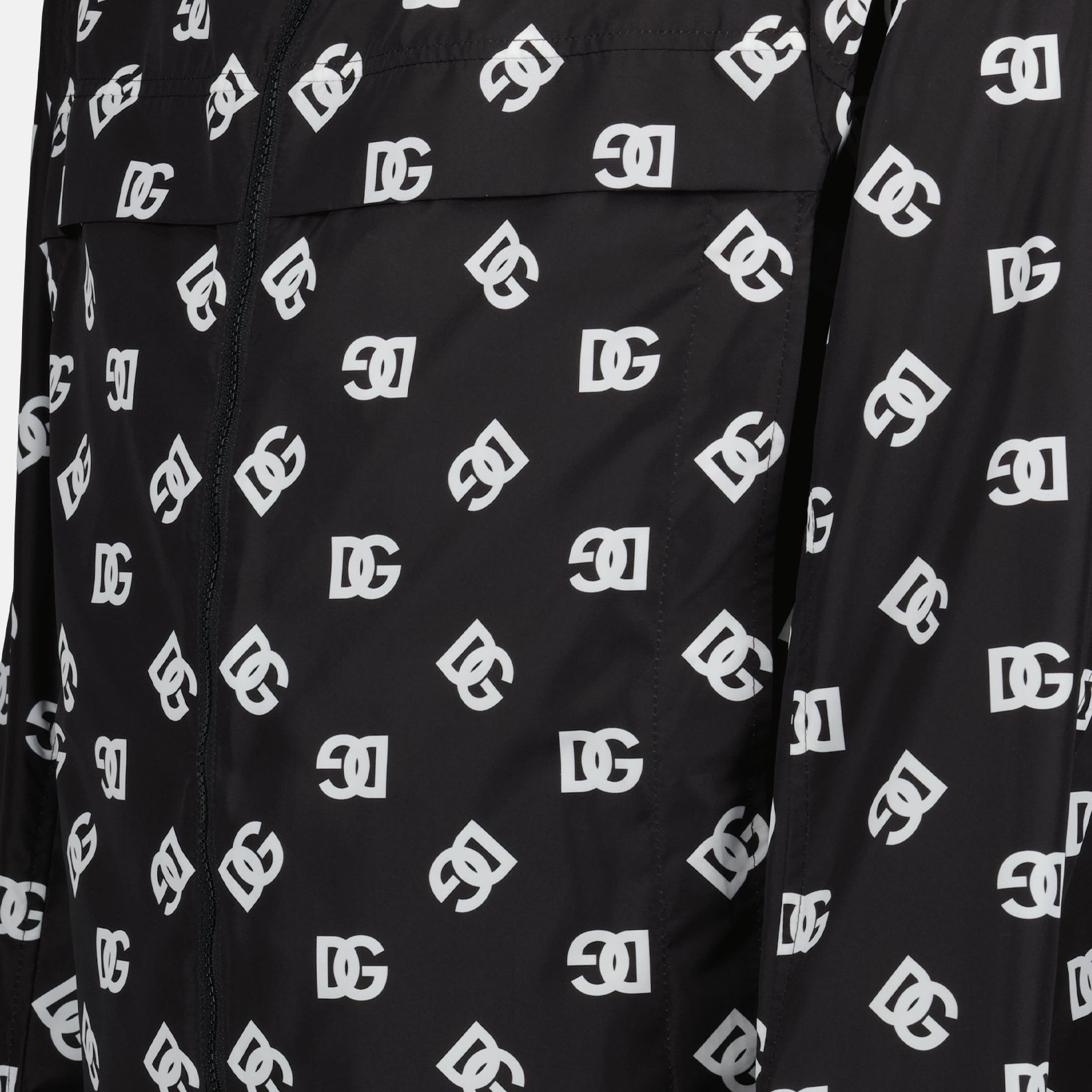 ジャケット DGロゴジャケット Dolce & Gabbana 黒 Homme