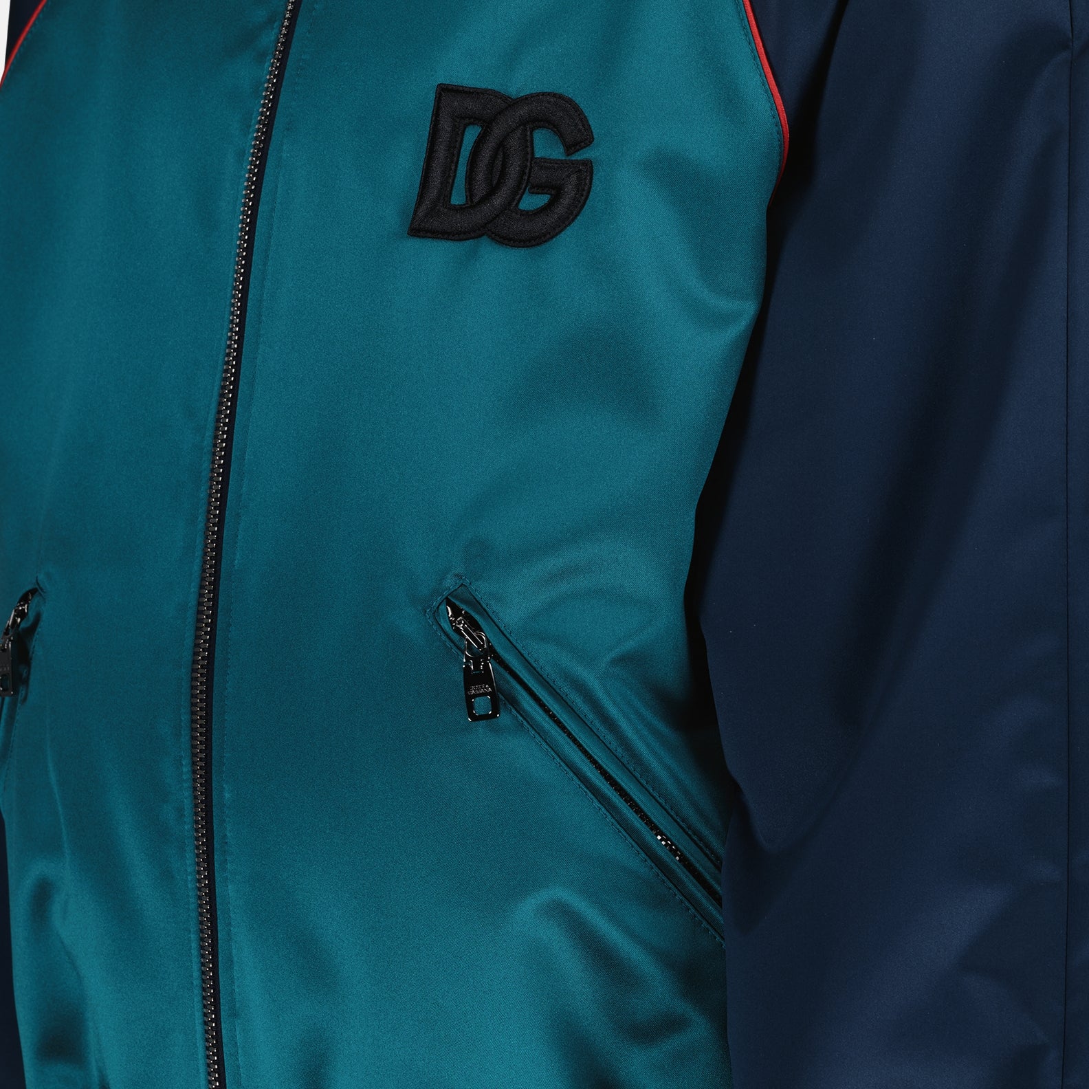 Jaquetas Blouson en satin Dolce & Gabbana Azul Homme