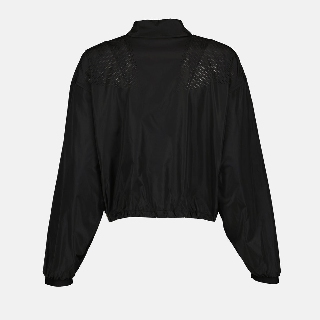 Jaquetas Blouson en soie technique Miu Miu Preto Femme