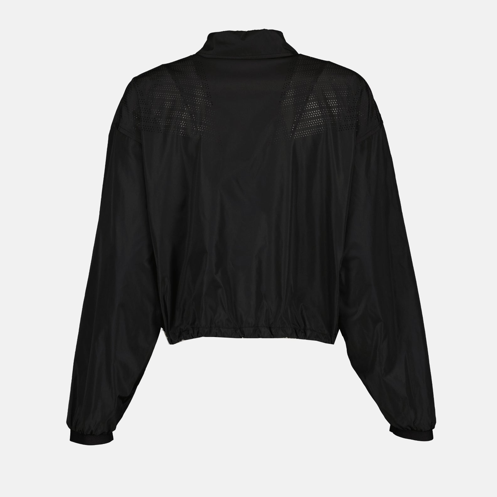 Jaquetas Blouson en soie technique Miu Miu Preto Femme