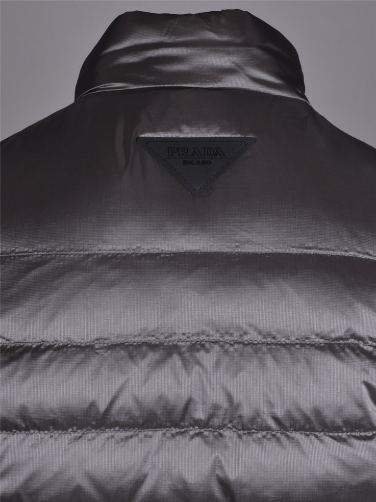 Jaquetas Blouson réversible Prada Cinza Homme