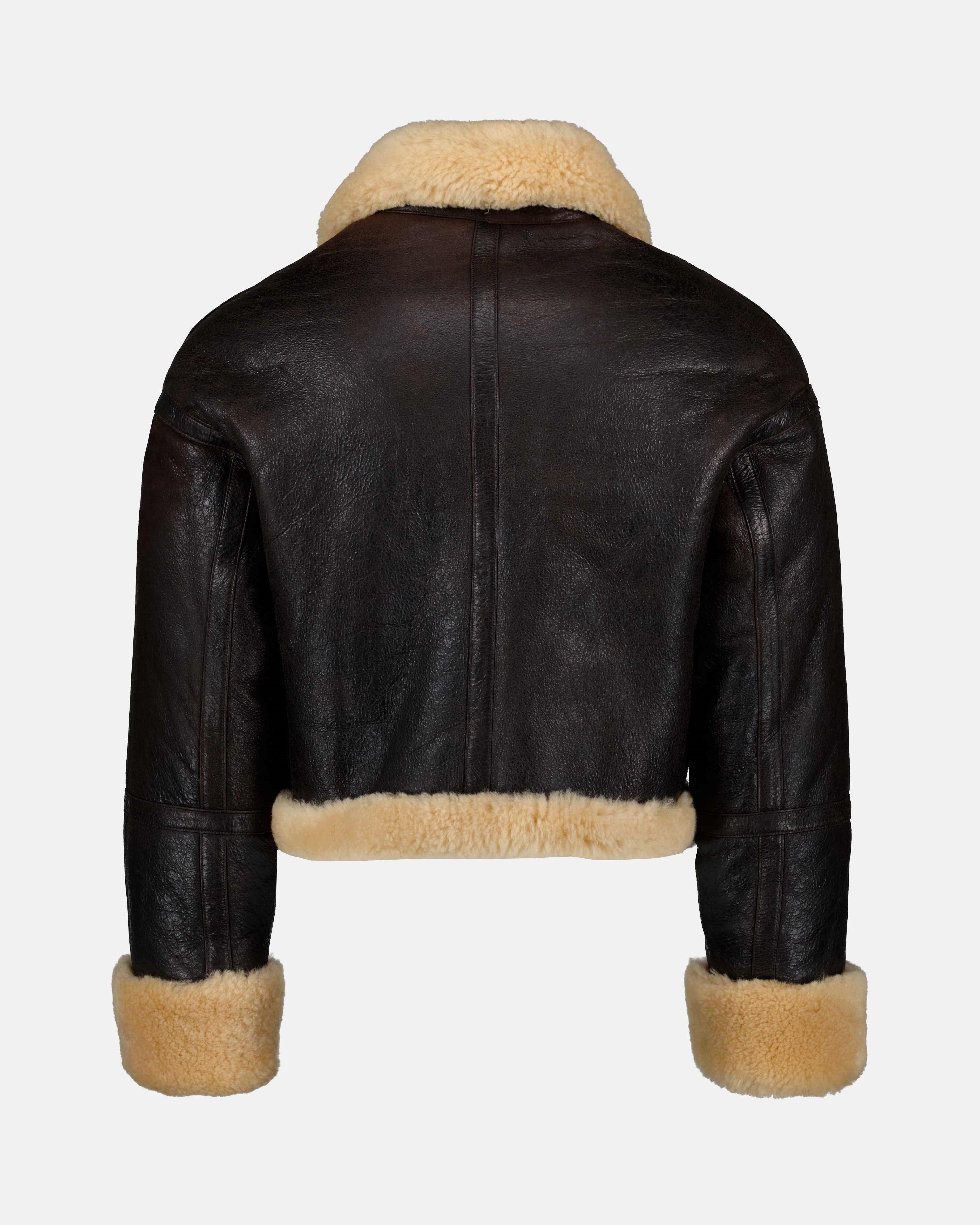 Jaquetas Blouson shearling Ami PARIS Marrom Unissex