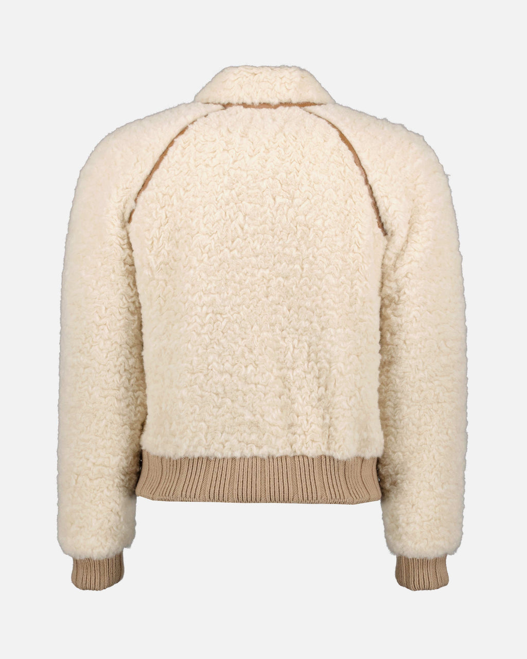 Jackets Shearling bomber Fendi Beige Homme