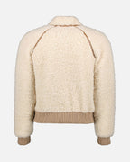 Jackets Shearling bomber Fendi Beige Homme