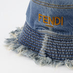 Gorras, sombreros y gorros Bob en denim Fendi Azul Homme