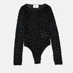 Tops Velvet bodysuit Ami PARIS Black Women