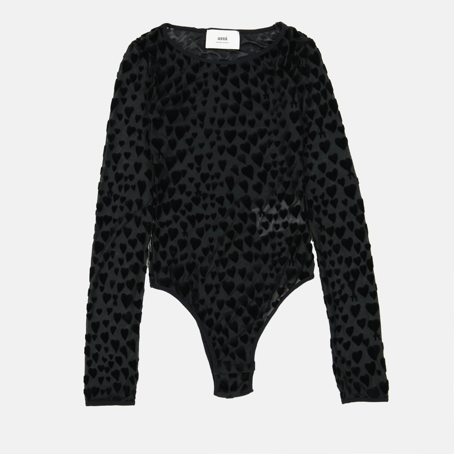 Tops Velvet bodysuit Ami PARIS Black Women