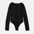 Tops Velvet bodysuit Ami PARIS Black Women