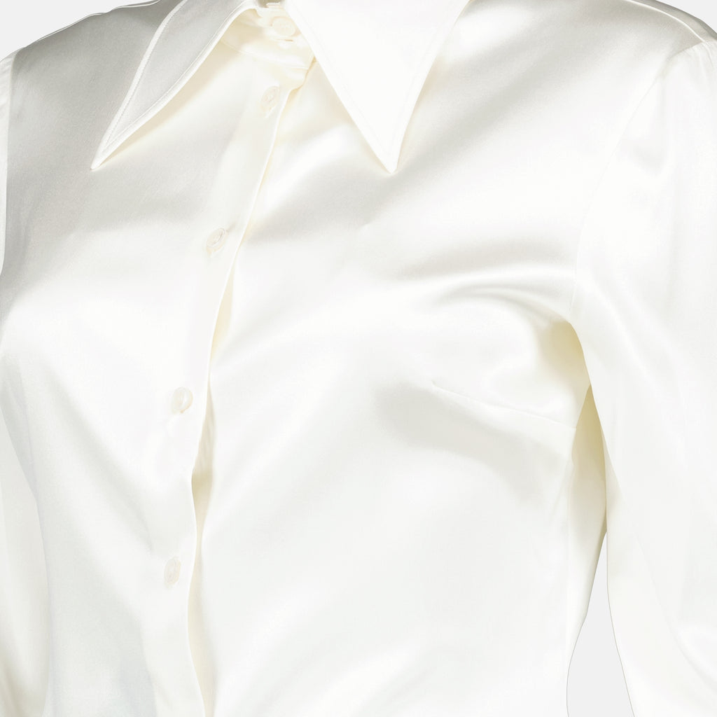 Body chemise en soie