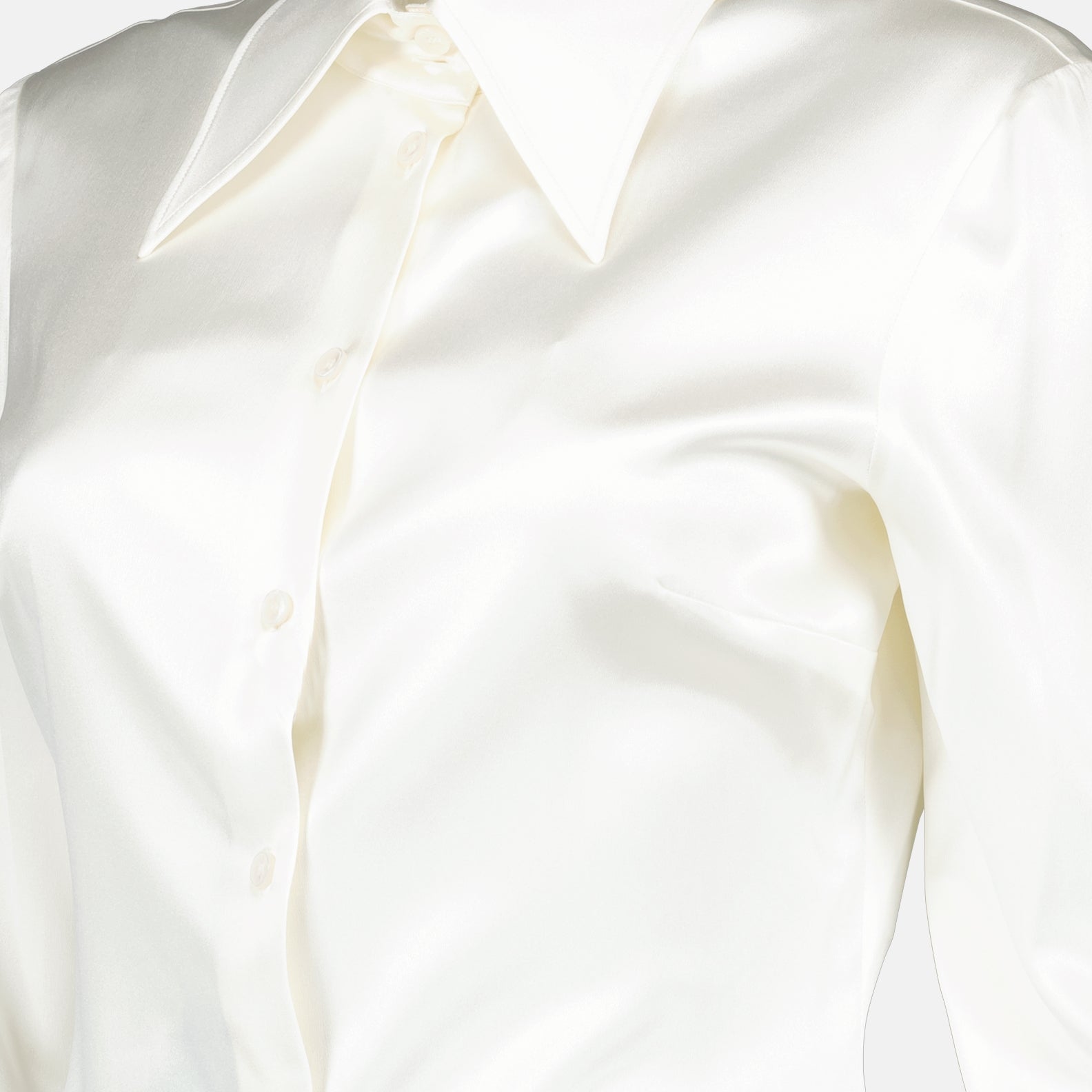 Body chemise en soie