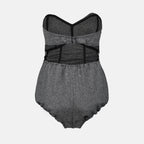 Tops Signature corset bodysuit Maison Margiela Gray Women