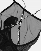 Underwear and homewear Fishnet bodysuit Off-White Black Women