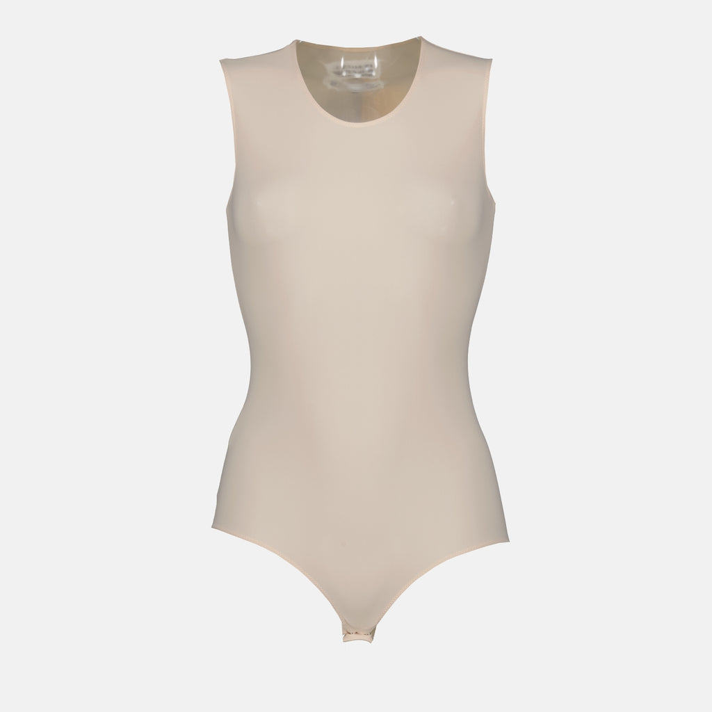 Tops Beige viscose bodysuit Maison Margiela Beige Women