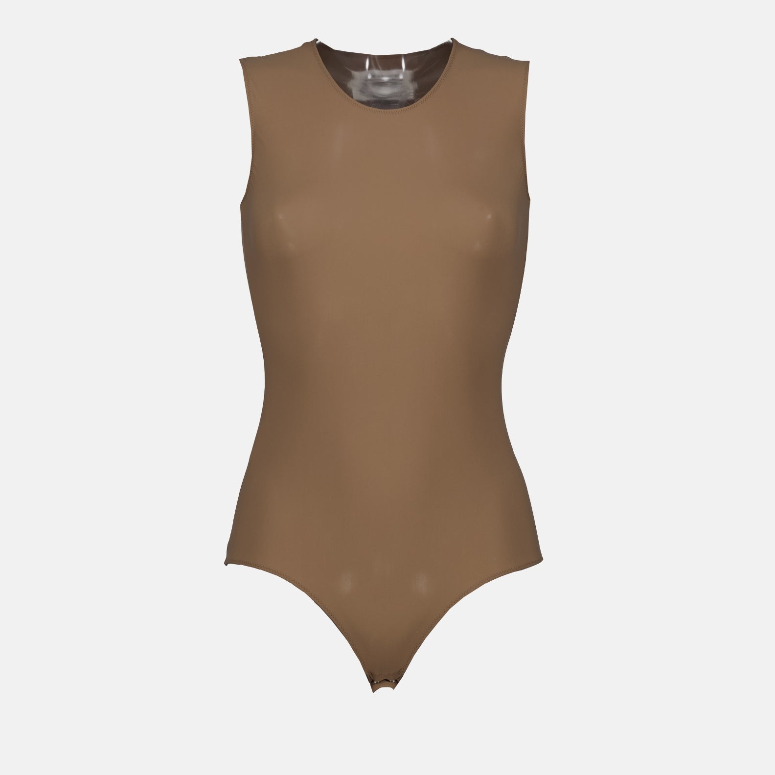 Tops Viscose bodysuit Maison Margiela Brown Women