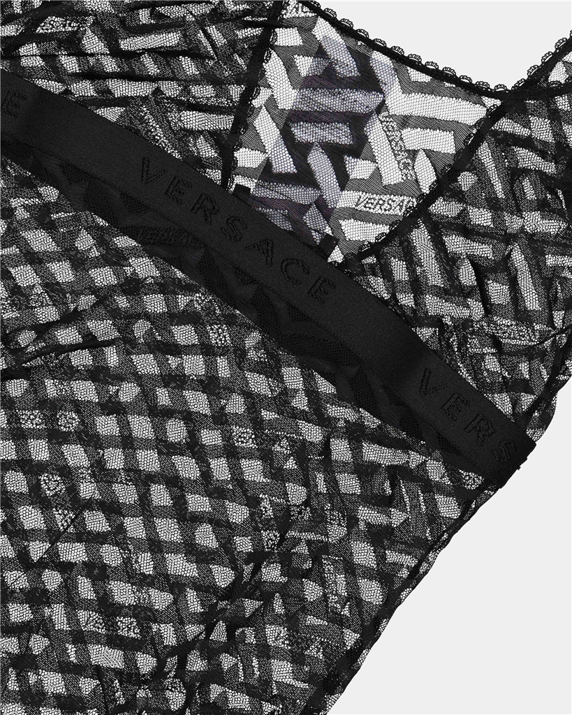 Underwear and homewear Greca Bodysuit Versace Black Women