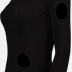 Tops Meteor Bodysuit Off-White Black Women