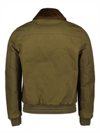 Jackets Shearling collar bomber jacket Saint Laurent Green Homme