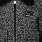 Jackets Wool bomber Dolce & Gabbana Gray Homme