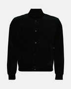 Jackets Velvet bomber Saint Laurent Green Homme