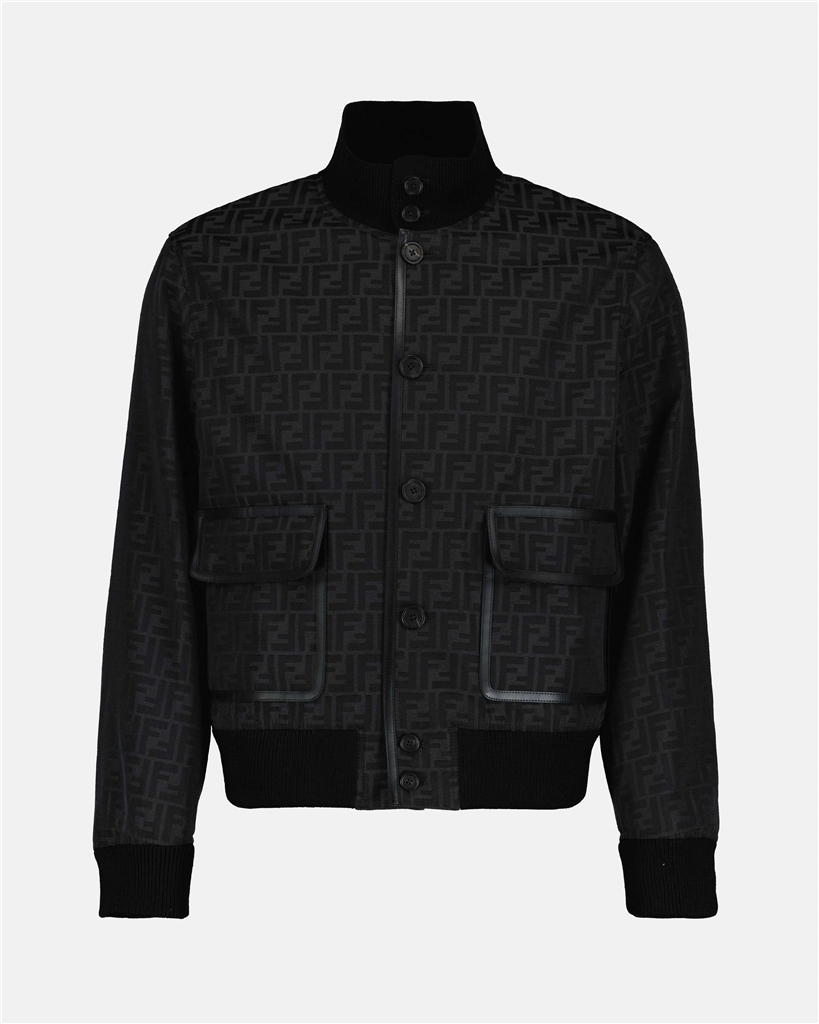 Jackets Bomber FF Fendi Black Homme