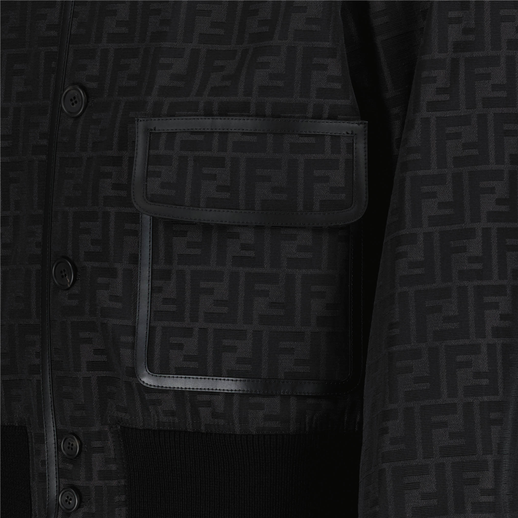 Jackets Bomber FF Fendi Black Homme