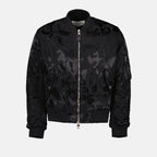 Jackets Graffiti Bomber Alexander McQueen Black Homme