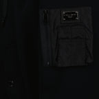 Jackets Logo plaque bomber jacket Dolce & Gabbana Black Homme